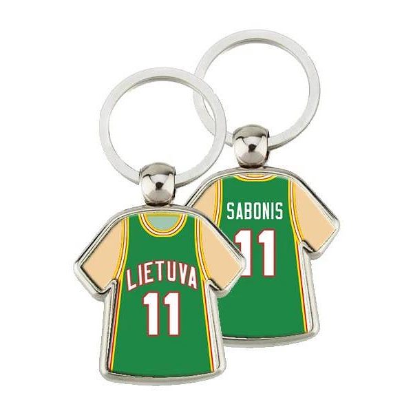 LLAVERO CAMISETA LITUANIA - ARVYDAS SABONIS LLAVERO CAMISETA LITUANIA - ARVYDAS SABONIS