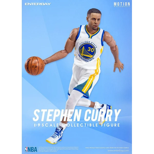 FIGURA ENTERBAY -STEPHEN CURRY WARRIORS 1/9