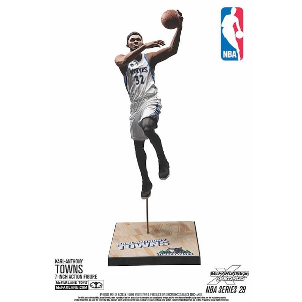 FIGURA MCFARLANE SERIE 29 - TIMBERWOLVES  - KARL-ANTHONY TOWNS