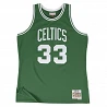 Camiseta Larry Bird con Boston Celtics - Swingman Mitchell and Ness verde 1985-86