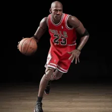 FIGURA ENTERBAY MICHAEL JORDAN CHICAGO BULLS MOTION MASTERPIECE 1/9