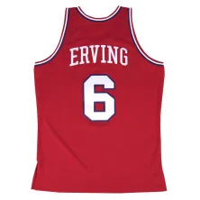 CAMISETA JULIUS ERVING - SIXERS - SWINGMAN ROJA