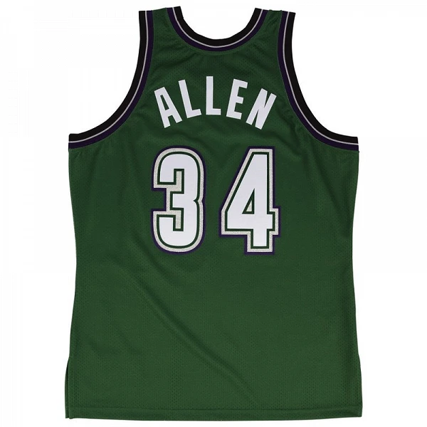 CAMISETA RAY ALLEN - MILWAKEE BUCK - SWINGMAN VERDE