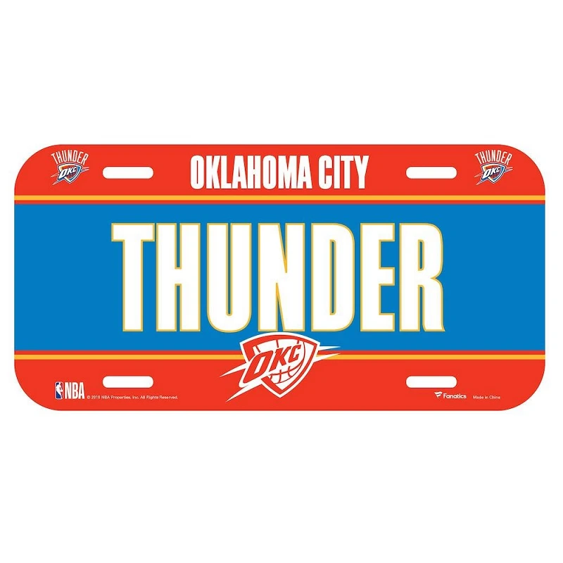 PLACA OKLAHOMA CITY THUNDER