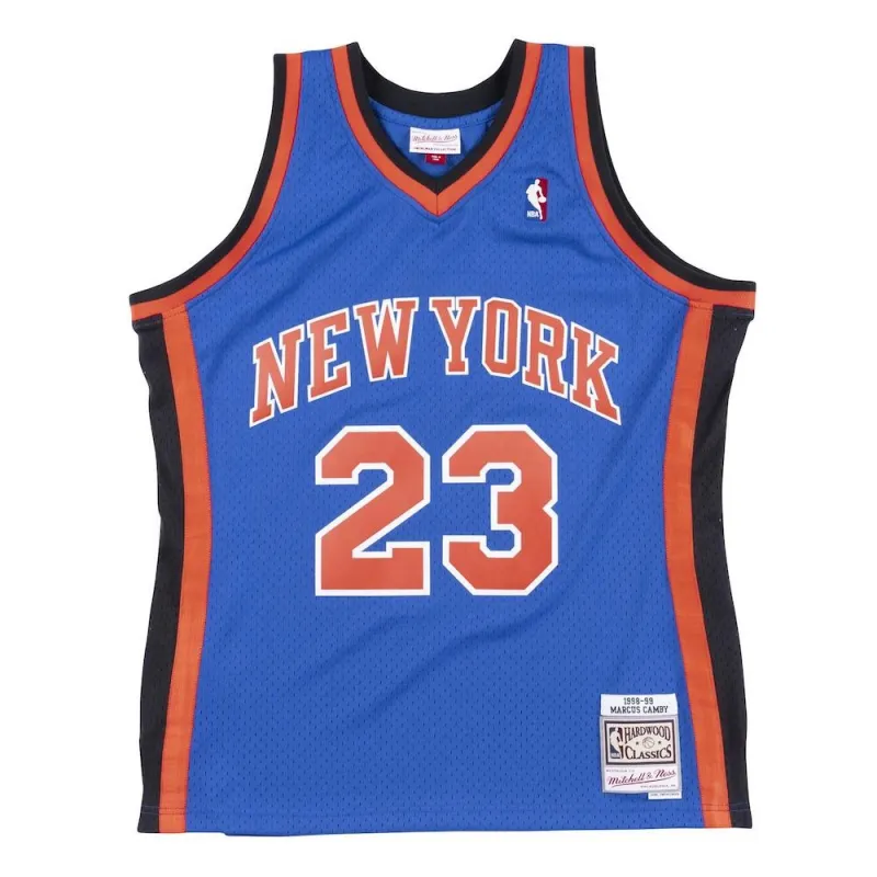 CAMISETA MARCUS CAMBY - NEW YORK KNICKS - SWINGMAN 1998-99