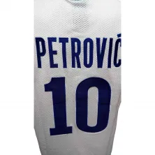 CAMISETA DRAZEN PETROVIC - CIBONA DE ZAGREB WHITE