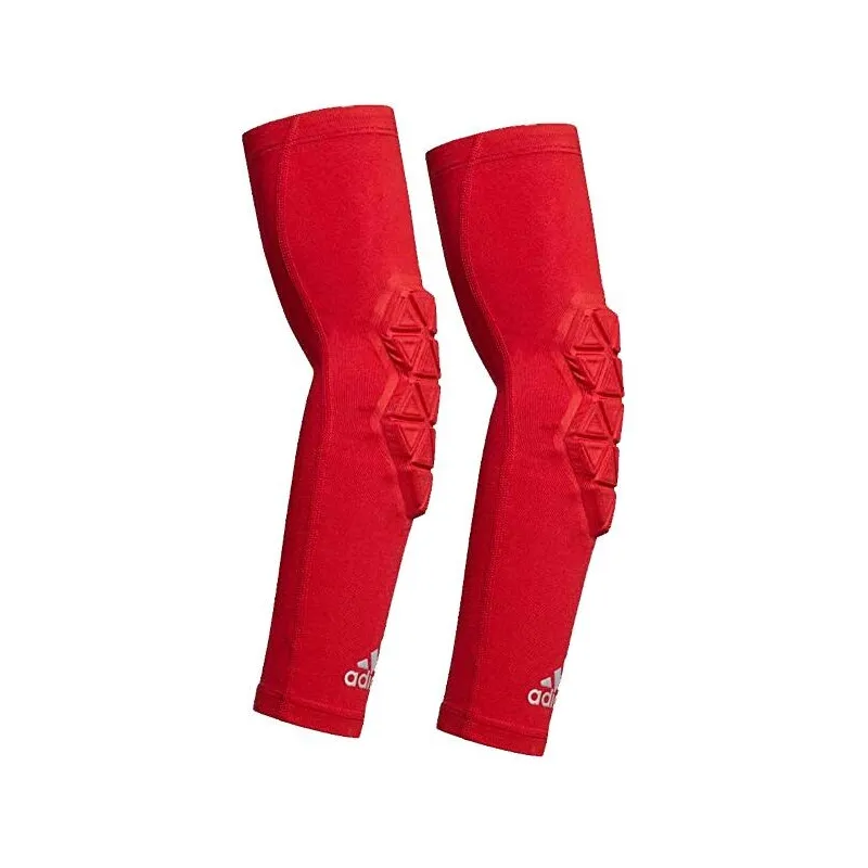 MANGAS DE LANZADOR ADIDAS PADDED ARM ROJO