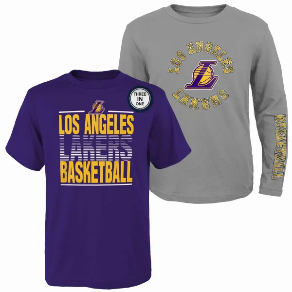 CAMISETA CLUB 3 IN 1 LAKERS NIÑO