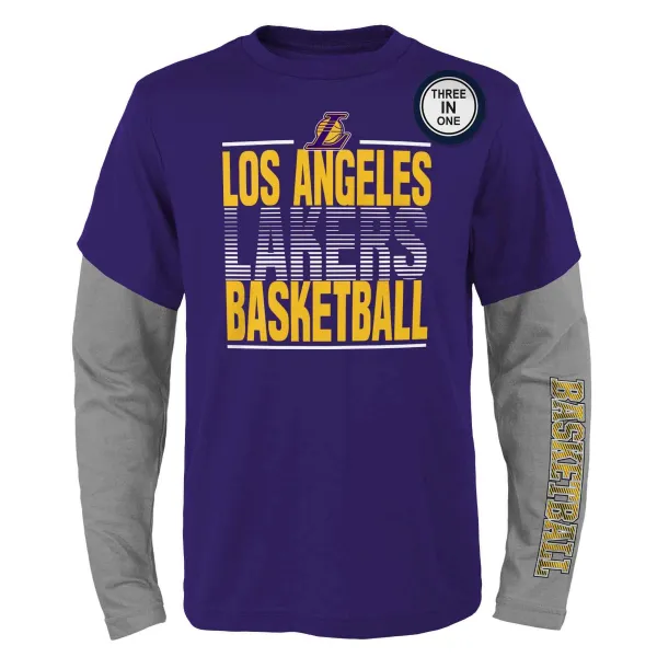 CAMISETA CLUB 3 IN 1 LAKERS NIÑO