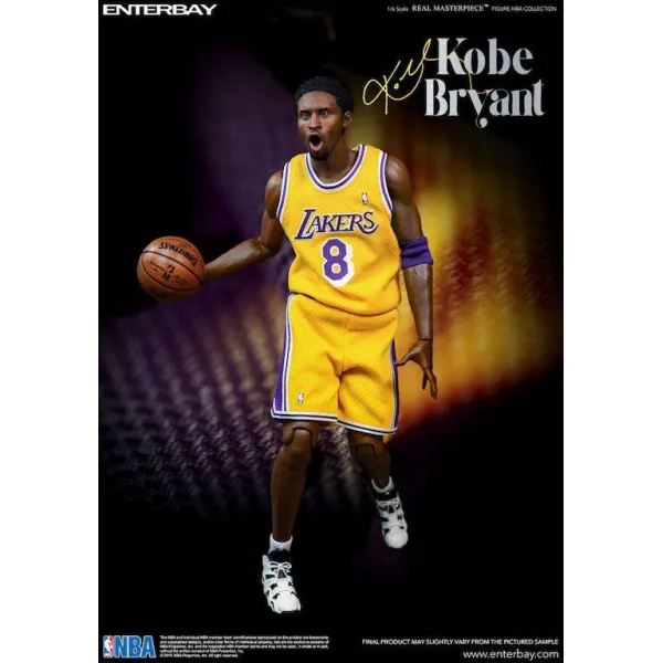 PACK 2 FIGURAS ENTERBAY - KOBE BRYANT LAKERS