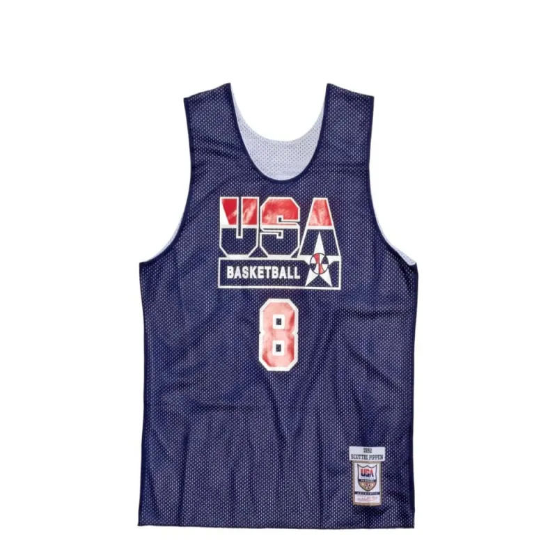 CAMISETA SCOTIE PIPPEN ALL STAR USA BASKETBALL PRACTICE REVERSIBLE