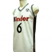 CAMISETA MANU GINOBILI - KINDER BOLONIA BLANCO