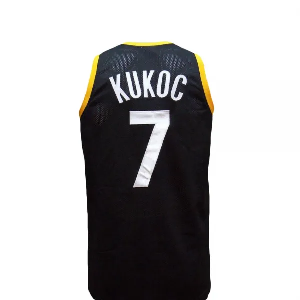 CAMISETA JUGOPLASTIKA POP 84 - TONI KUKOC NEGRA