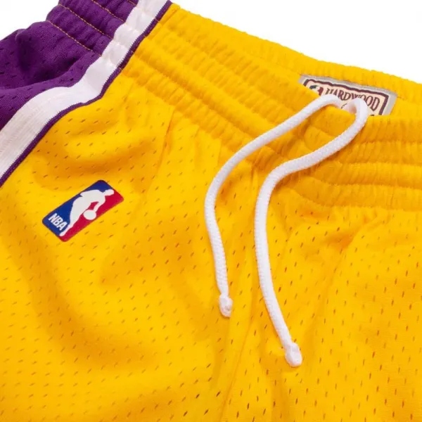 SHORT LAKERS RETRO SWINGMAN LAKERS 2009-10 YELLOW