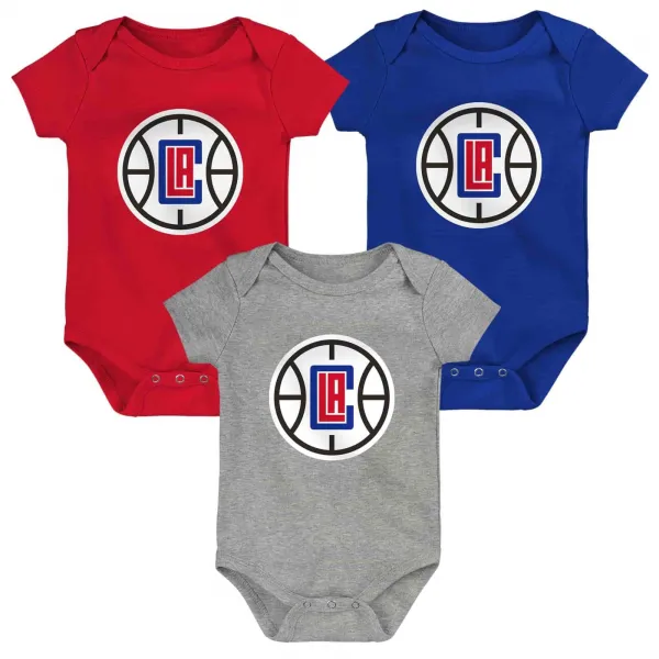 PACK 3 BODY BEBE LA CLIPPERS "BORN TO WIN 3PACK"