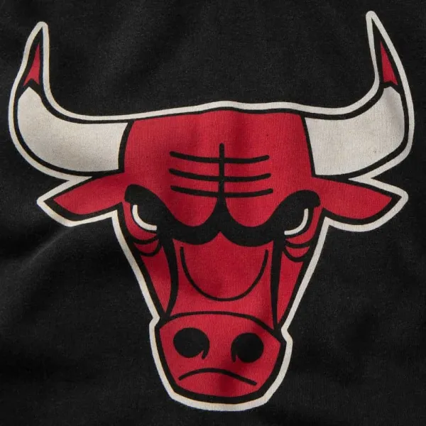 SUDADERA MITCHELL AND NESS "WORN LOGO" CHICAGO BULLS