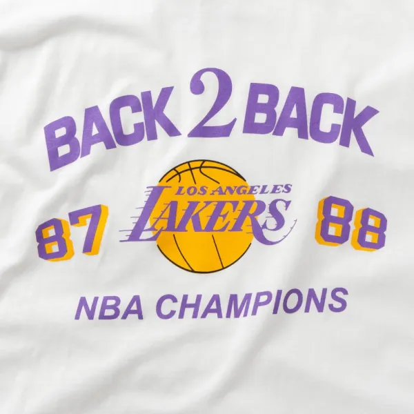 CAMISETA LAKERS "BACK 2 BACK" - MITCHELL & NESS