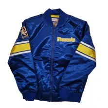CHAQUETA MITCHELL AND NESS DENVER NUGGETS "HEAVYWEIGHT SATIN JACKET"