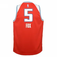 CAMISETA FOX DEÁARON NIKE SWINGMAN JUNIOR SACRAMENTO "CITY EDITION"