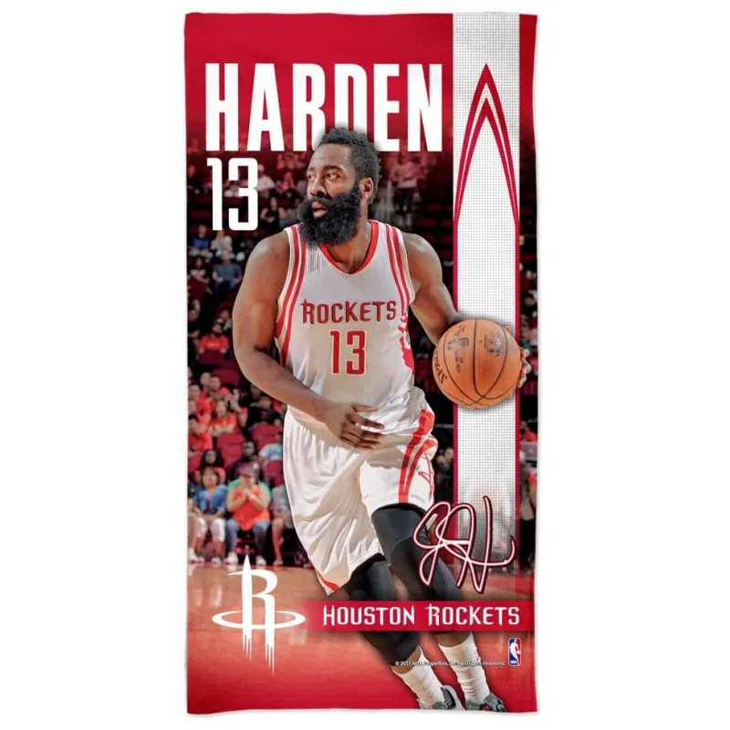 TOALLA JAMES HARDEN NBA HOUSTON ROCKETS