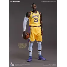 FIGURA ENTERBAY - LEBRON JAMES 1/6 LAKERS MASTERPIECE