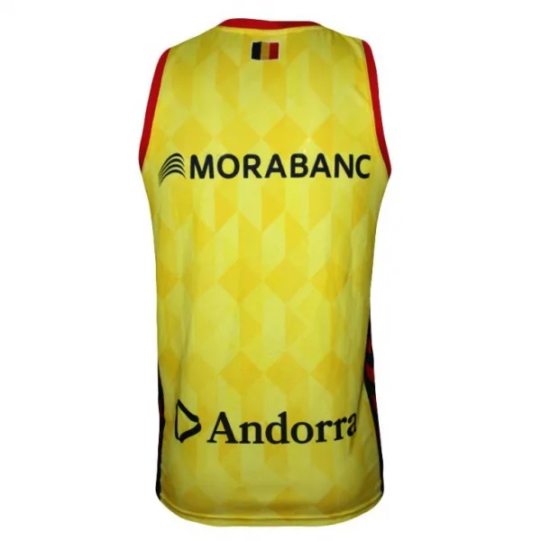 CAMISETA MORABANC ANDORRA HUMMELL 2020-21 AMARILLA