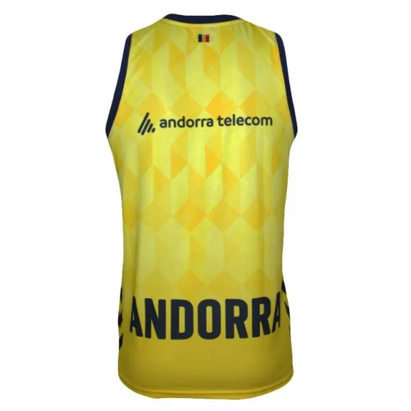 CAMISETA MORABANC ANDORRA HUMMELL EUROCUP 2020-21 AMARILLA