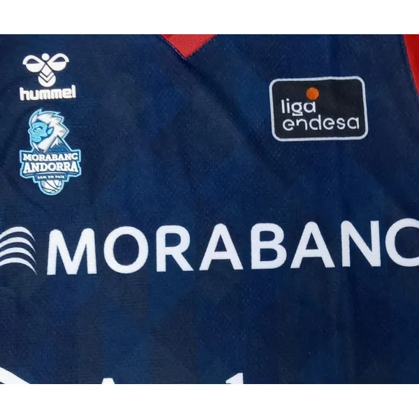 CAMISETA MORABANC ANDORRA HUMMELL 2020-21 AZUL