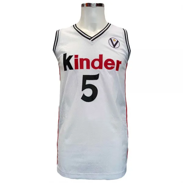 CAMISETA PEDRAG DANILOVIC - KINDER BOLONIA BLANCO