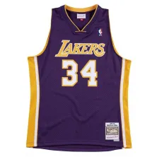 CAMISETA SHAQUILLE O´NEAL LAKERS SWINGMAN MORADA