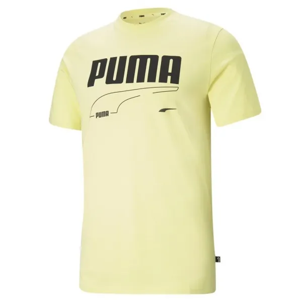 CAMISETA PUMA "REBEL TEE" YELLOW PEAR (JUNIOR)