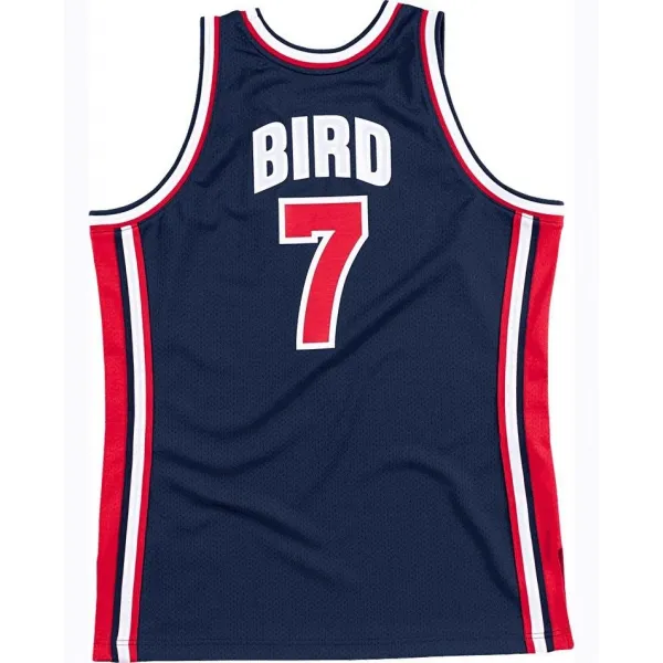 Camiseta Swingman de baloncesto Larry Bird Dream Team 92 vista trasera