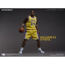 FIGURA ENTERBAY - SHAQUILLE O´NEAL  1/6 LAKERS MASTERPIECE