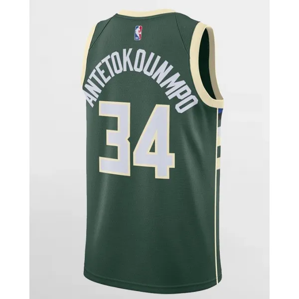 CAMISETA ANTETOKOUNMPO- MILWAUKEE BUCKS ICON EDITION 2020