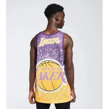 CAMISETA JUMBOTRON LOS ANGELES LAKERS - MITCHELL NESS JERSEY