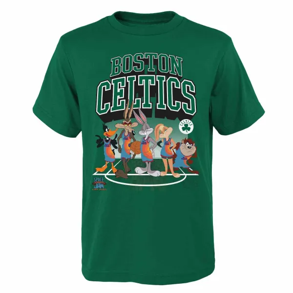 CAMISETA SPACE JAM 2 TUNES ON COURT - BOSTON CELTICS JUNIOR