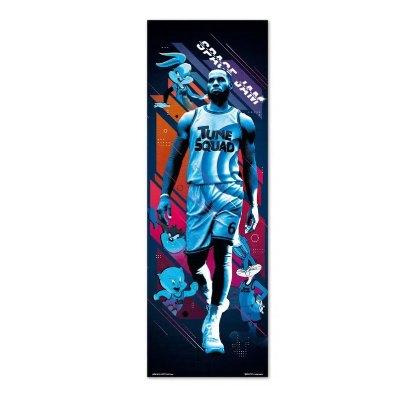 POSTER LEBRON JAMES SPACE JAM 2 - A NEW LEGACY