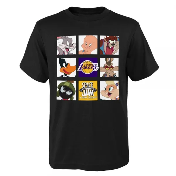 CAMISETA SPACE JAM 2 TUNE ZOOM - LAKERS JUNIOR