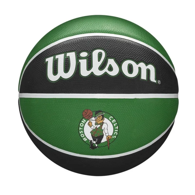 Balon Wilson Boston Celtics NBA tribute para exterior vista frontal