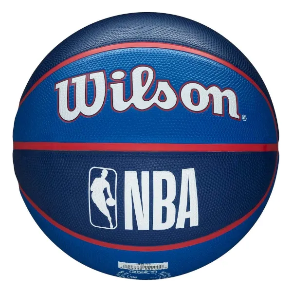 Balon Wilson Philadelphia Sixers NBA tribute para exterior vista trasera