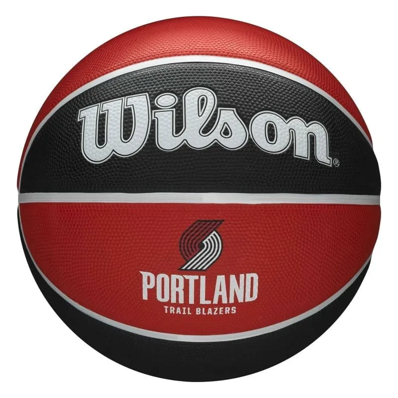 Balon Wilson Portland Trail Blazers NBA tribute para exterior vista frontal