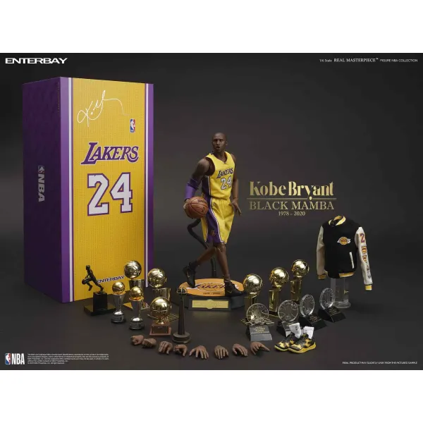 FIGURA ENTERBAY - KOBE BRYANT LAKERS REAL MASTER PIECE