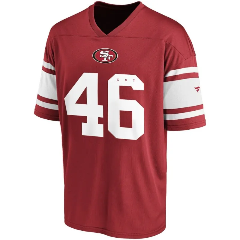 CAMISETA MESH NFL -SAN FRANCISCO 49S ICONIC SUPPORTERS JERSEY- FANATIC