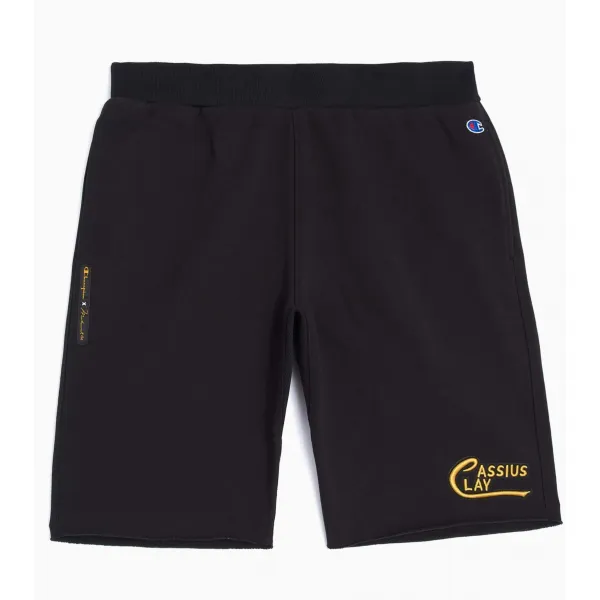 PANTALON CORTO CHAMPION "MUHAMMAD ALI" BLACK