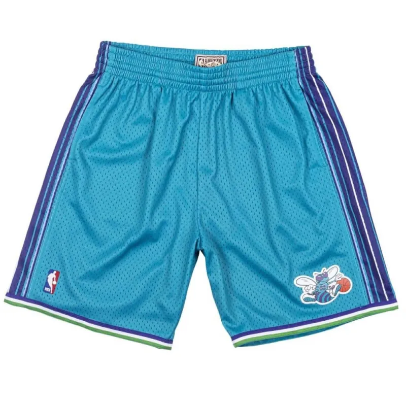 SHORT CHARLOTTE HORNETS RETRO SWINGMAN 1999-00 AZUL