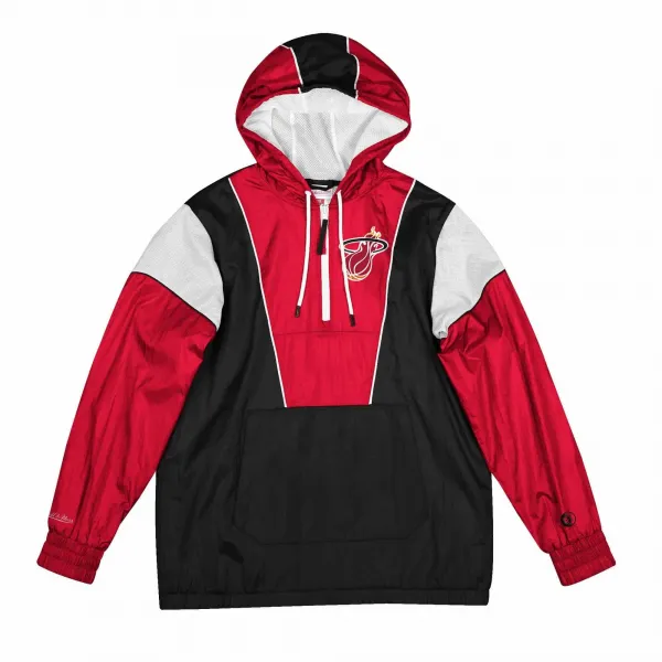 CHAQUETA MIAMI HEAT MITCHELL AND NESS HIGHLIGHT REEL WINDBREAKER