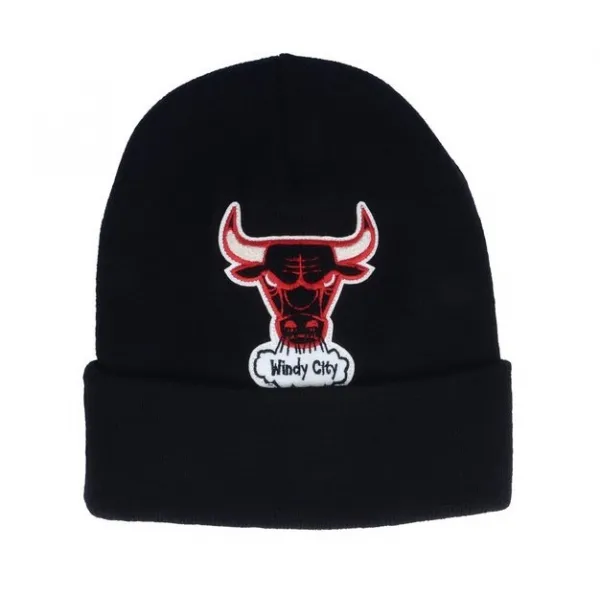 GORRO CHICAGO BULLS MITCHELL & NESS "CHENILLE LOGO CUFF "