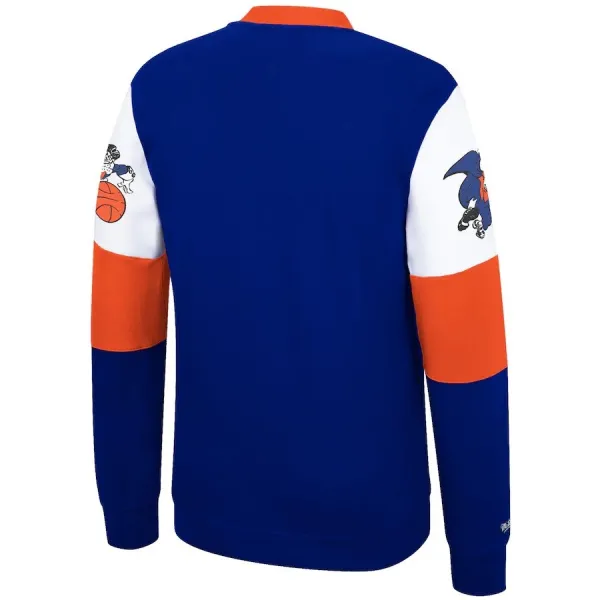 SUDADERA NEW YORK KNICKS "PERFECT SEASON CREW" MITCHELL AND NESS