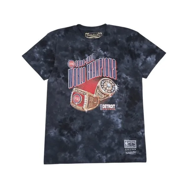 CAMISETA DETROIT PISTONS "CHAMPIONS TIE DYE" - MITCHELL & NESS