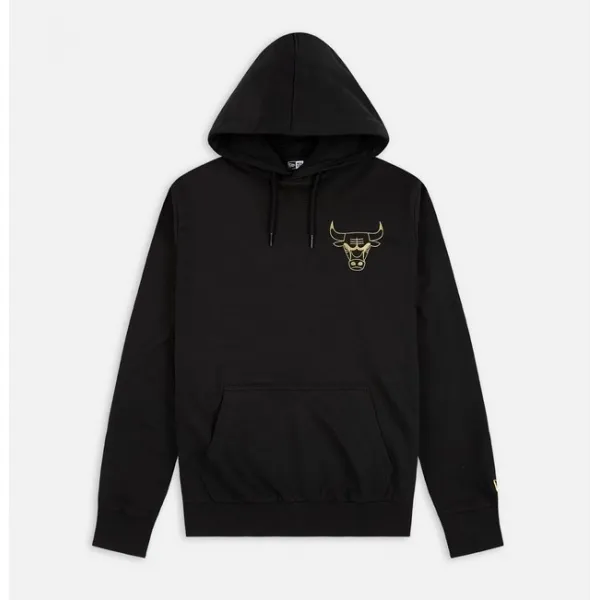 SUDADERA CHICAGO BULLS NEW ERA "CHAIN STITCH"